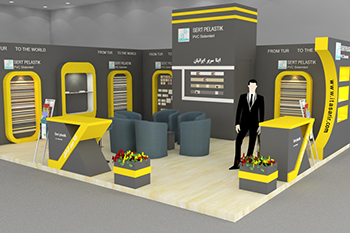 غرفه شرکت ایتا سریر ایرانیان - نمایشگاه بین المللی صنعت برق ایران - غرفه سازی